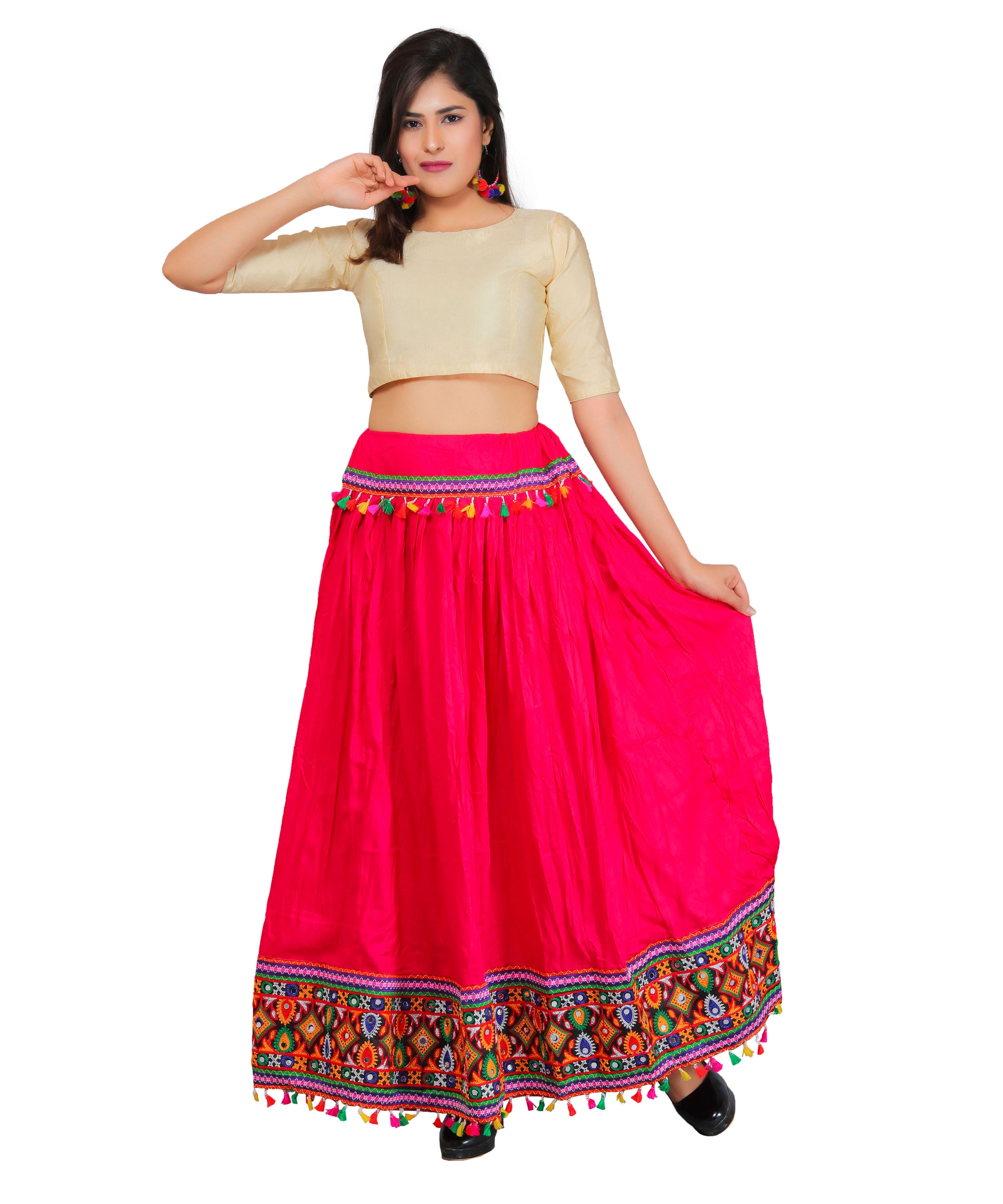 Rayon & Cotton Skirts/Chaniya