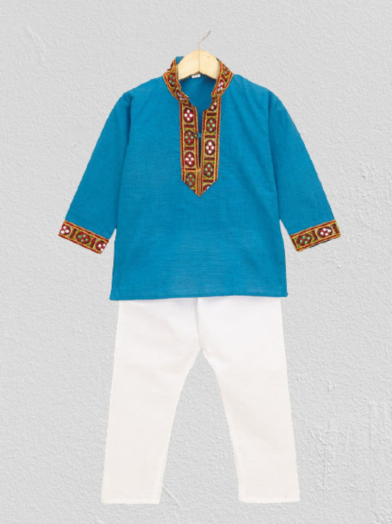 Boy's Kurta Pajama Set