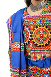 Banjara India Kutchi Embroidered Girls Chaniya Choli with Dupatta (KCC-BWR) - Green