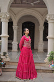 Banjara India  Long Flair Lehenga Choli Setp- Pink