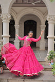 Banjara India  Long Flair Lehenga Choli Setp- Pink