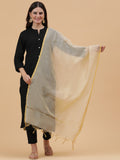 Banarasi Silk Dupatta- Beige (BNRS-Beige)