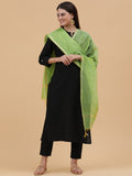 Banarasi Silk Dupatta- P. Green (BNRS-P. Green)
