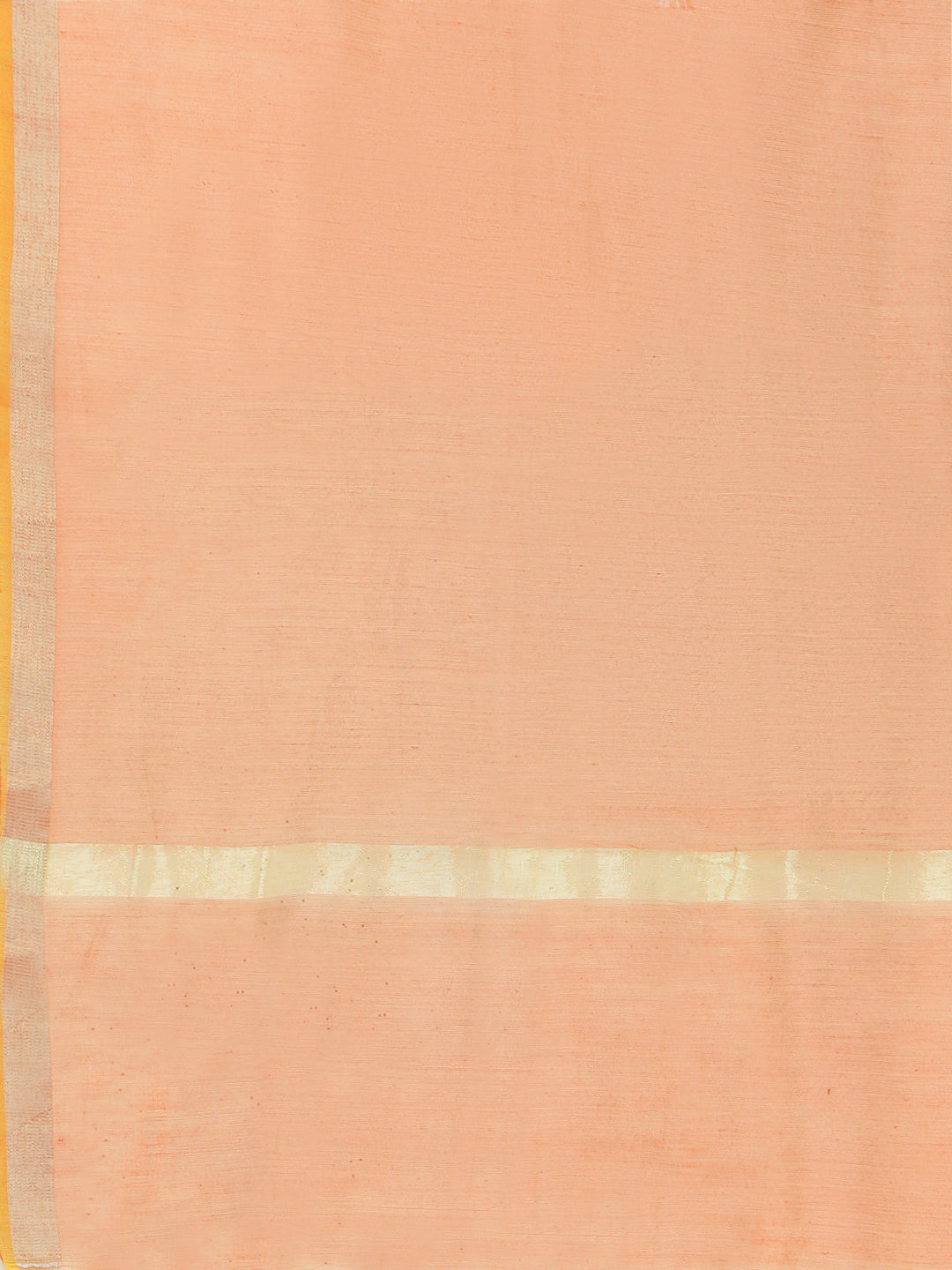 Banarasi Silk Dupatta- Beige (BNRS-Orange)