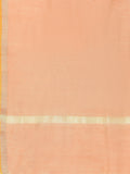 Banarasi Silk Dupatta- Beige (BNRS-Orange)