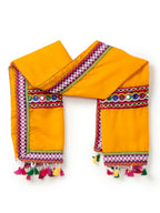 Banjara India Kutchi Emboidered Black Girls Lehenga Choli with Dupatta (CC-BTTA) - Red