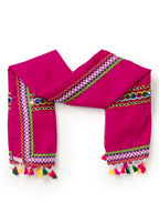 Banjara India Kutchi Emboidered White Girls Lehenga Choli with Dupatta (CC-BTTA) - White