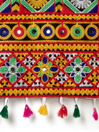 Banjara India Kutchi Emboidered Black Girls Chaniya Choli with Dupatta (CC-RSGL) - Black