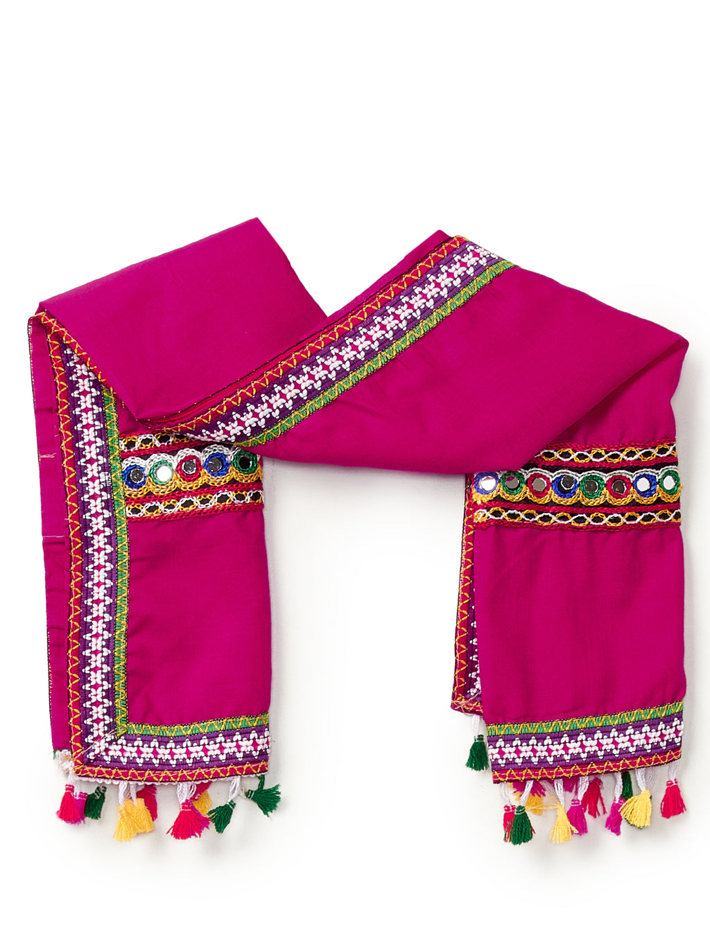 Banjara India Kutchi Emboidered Blue Girls Chaniya Choli with Dupatta (CC-RSGL) - Blue