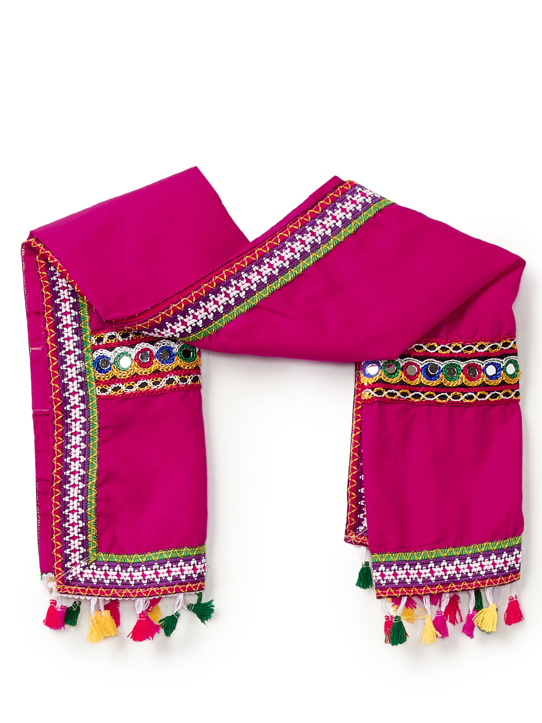 Banjara India Kutchi Emboidered Blue Girls Chaniya Choli with Dupatta (CC-RSGL) - Blue
