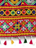 Banjara India Kutchi Emboidered Blue Girls Chaniya Choli with Dupatta (CC-RSGL) - Blue