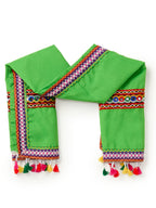 Banjara India Kutchi Emboidered Orange Girls Chaniya Choli with Dupatta (CC-RSGL) - ORANGE
