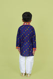 Banjara India Leheriya printed Kurta Set- KP-BDN-Blue
