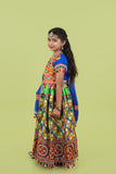 Banjara India Kutchi Embroidered Girls Chaniya Choli with Dupatta (KCC-BWR) - Green
