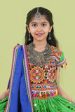 Banjara India Kutchi Emboidered Green Girls Chaniya Choli with Dupatta (KCC-RSGL) - Green (Copy)