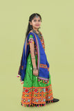 Banjara India Kutchi Emboidered Green Girls Chaniya Choli with Dupatta (KCC-RSGL) - Green (Copy)