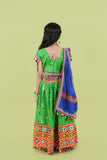 Banjara India Kutchi Emboidered Green Girls Chaniya Choli with Dupatta (KCC-RSGL) - Green (Copy)