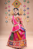 Banjara India Festive Wear Kutchwork Embroidered Girls Lehenga Choli Set with Dupatta (CC-SNDO) - Red