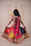 Banjara India Festive Wear Kutchwork Embroidered Girls Lehenga Choli Set with Dupatta (CC-KJKL) - Pink