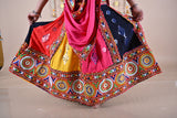 Banjara India Festive Wear Kutchwork Embroidered Girls Lehenga Choli Set with Dupatta (CC-KJKL) - Pink
