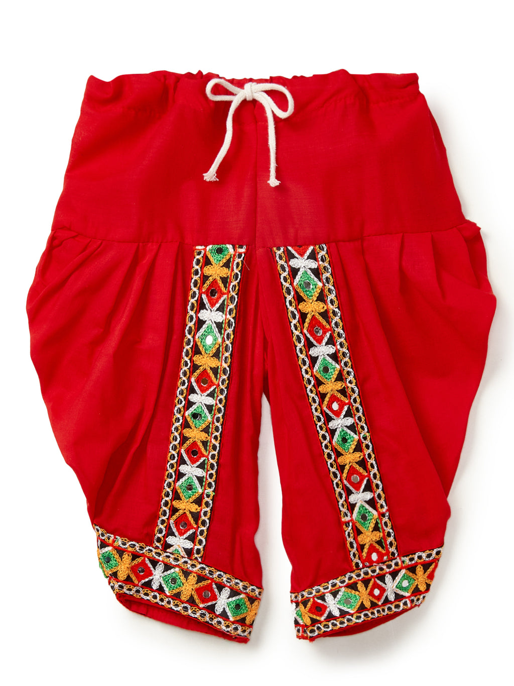Banjara India Embroidered Kediya Dhoti Set For Boys and Girls_KD-CKS-Black