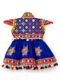 Banjara India Embroidered Kediya Dhoti Set For Boys and Girls_KD-CKS-Blue