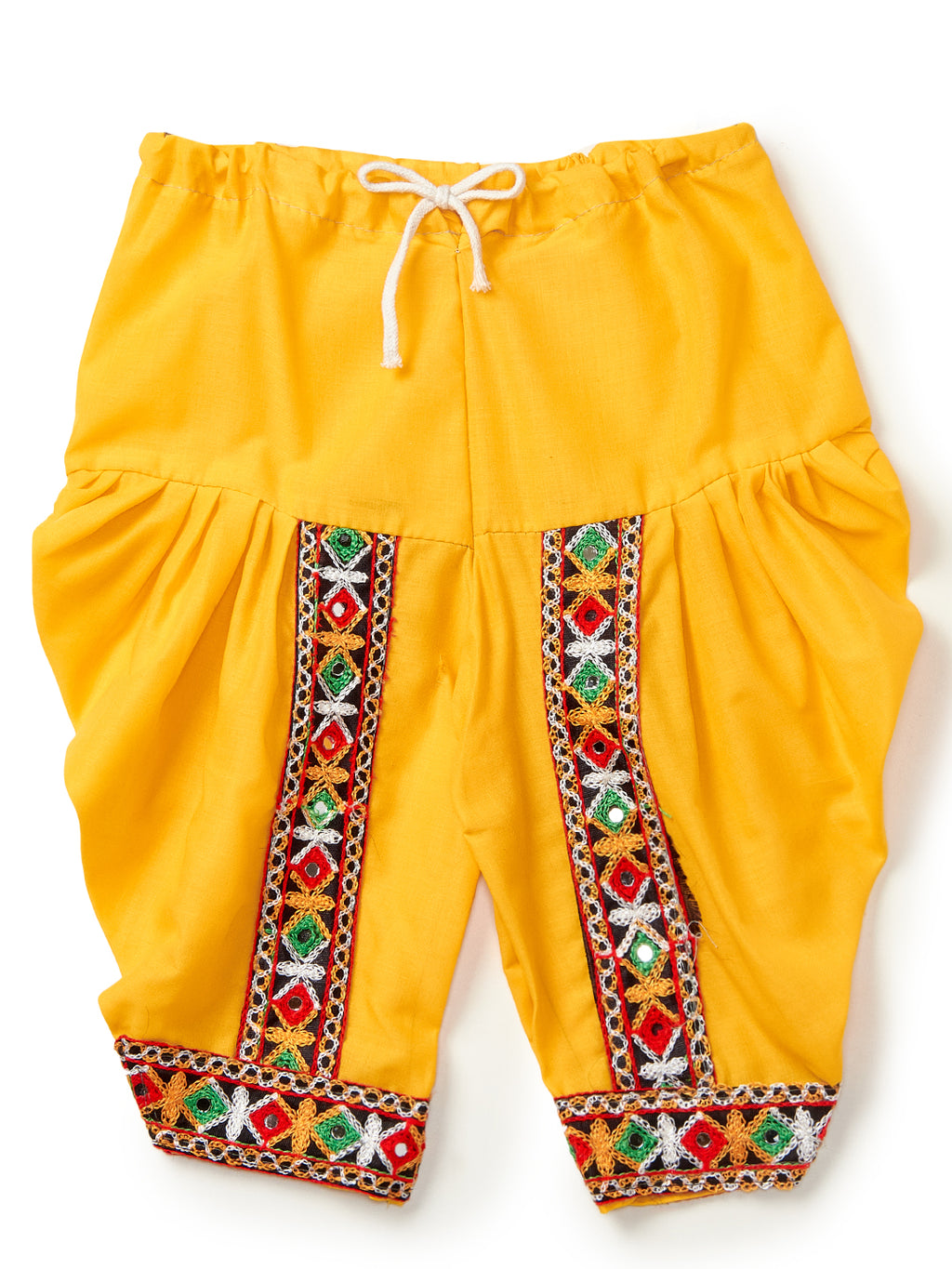 Banjara India Embroidered Kediya Dhoti Set For Boys and Girls_KD-CKS-Blue