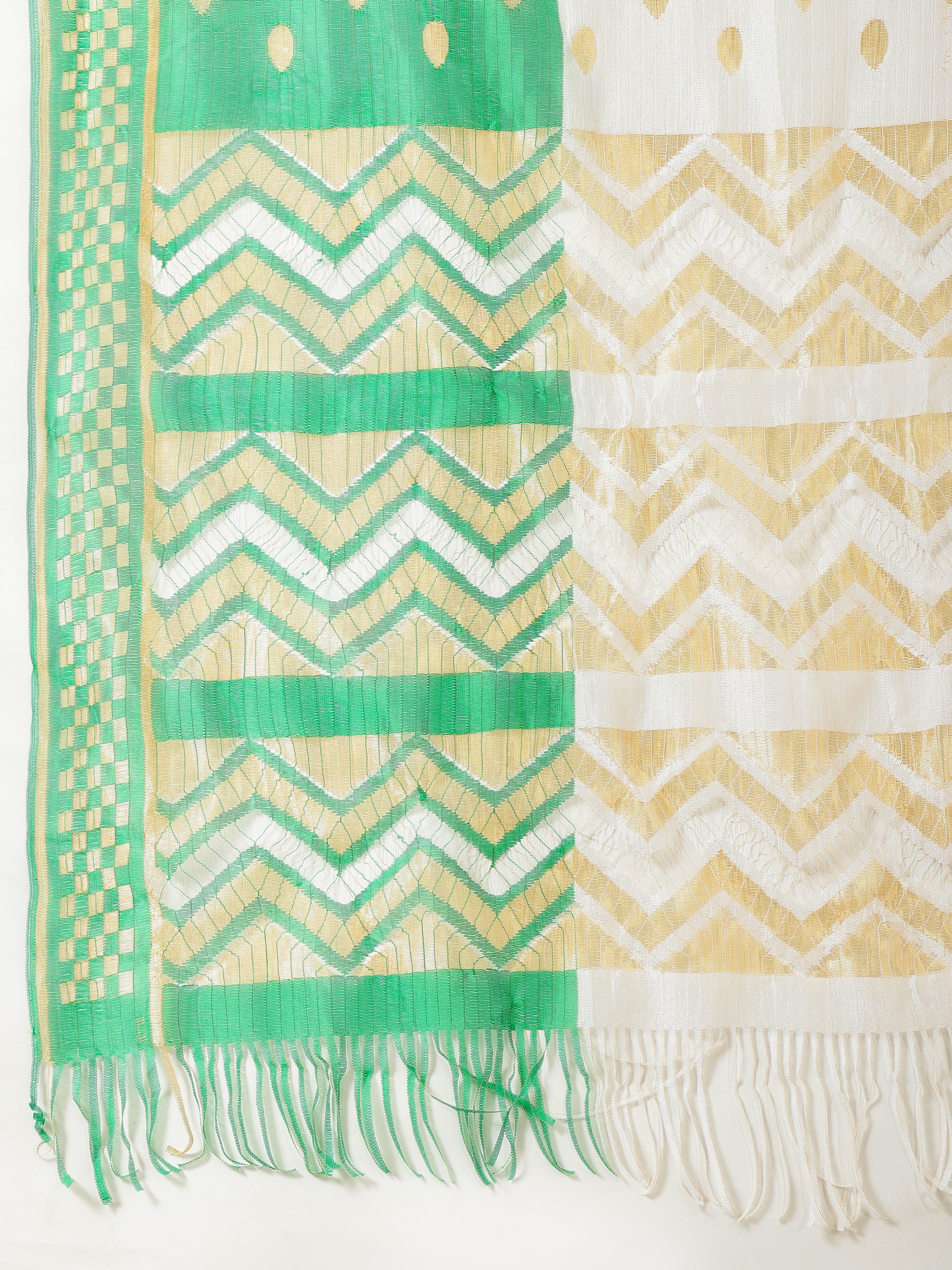 Banjara India RSL Tiranga Premium Tricolour Dupatta for Republic Day / Independence Day