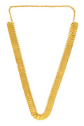 Charms Gold Plated Long Traditionl Maharani Temple Coin Necklace for Women/Girls (NECK-11)