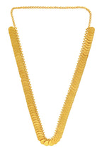 Charms Gold Plated Long Traditionl Maharani Temple Coin Necklace for Women/Girls (NECK-11)