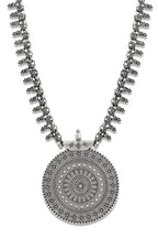 Charms German Oxidised Silver Plated Jewellery Set for Women/Girls (NECK-26)