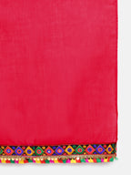 Banjara India Kutchi Emboidered Black Girls Chaniya Choli with Dupatta (CC-DMND) - Blue
