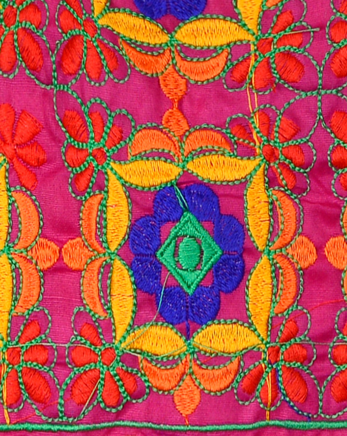 Bricks Embroidered Kids Ethnic Jacket - Pink
