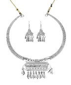 Oxidised Silver Jewellery Combo Set for Girls and Women-J007