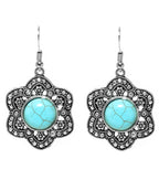 Sky Blue Stone Studded Metallic Set-2-J009