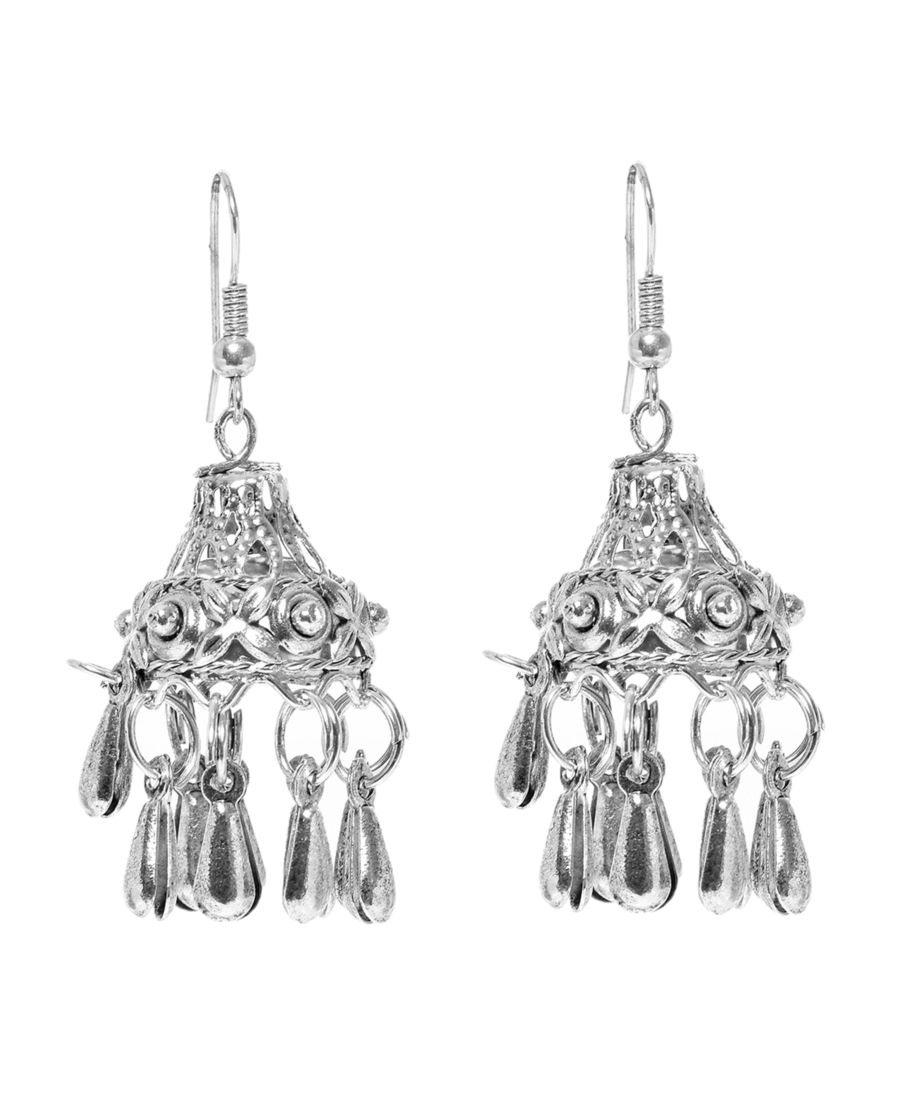 Oxidised Silver Jewellery Combo Set for Girls and Women-J007