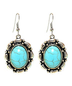 Sky Blue Stone Studded Metallic Set-3-J010