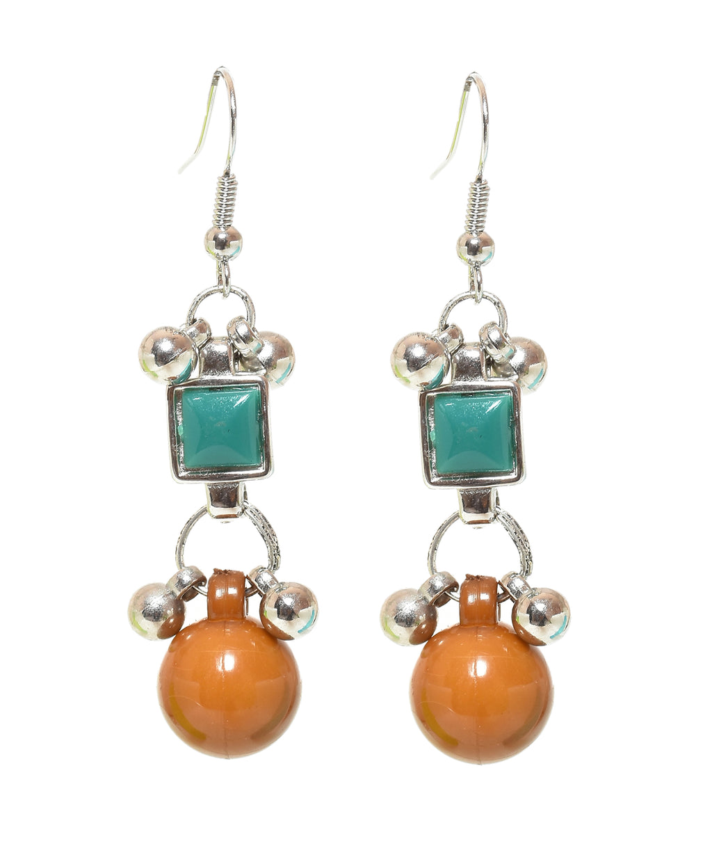 Multicolored Stone Studded Metallic-J015
