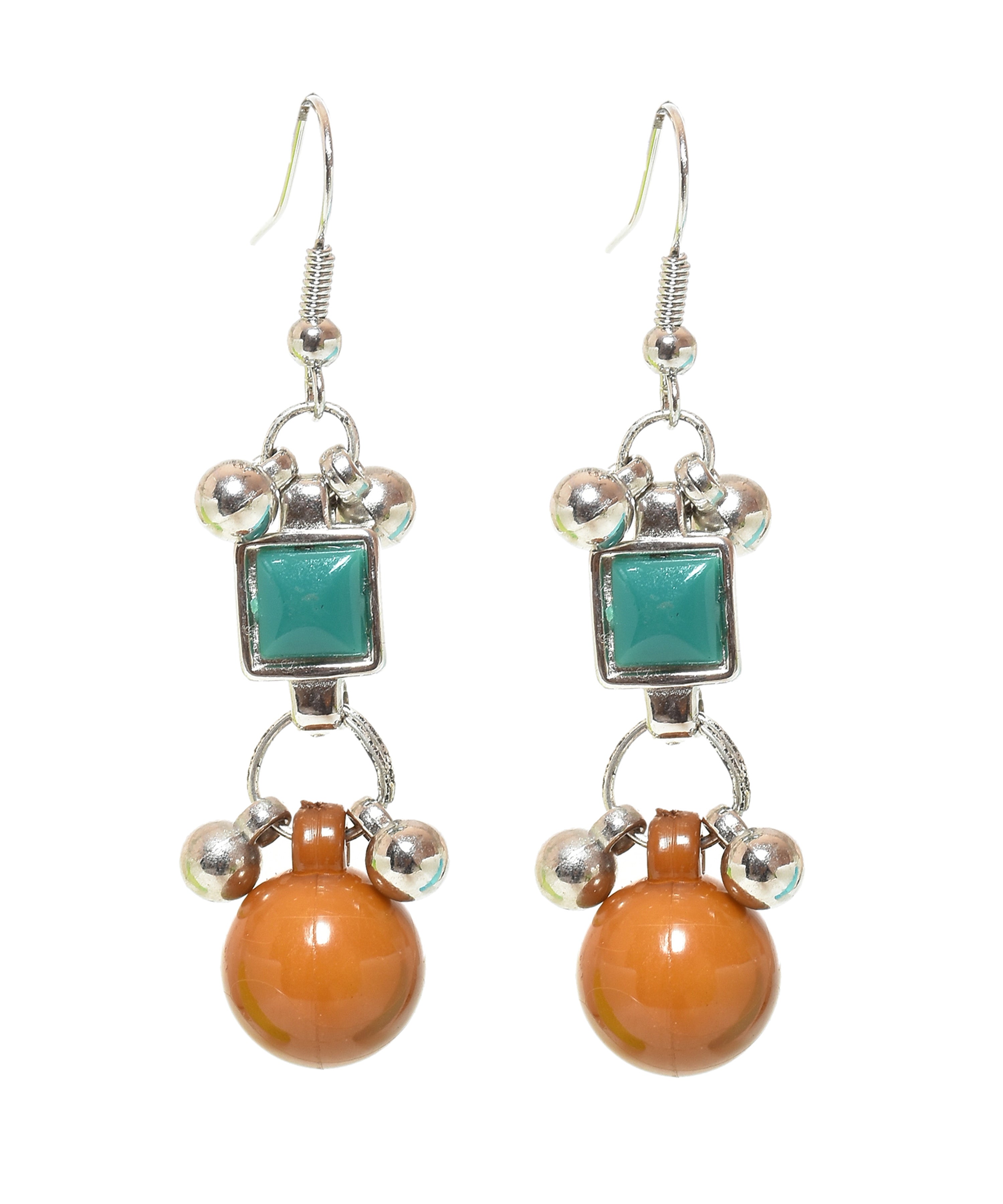 Multicolored Stone Studded Metallic-J015