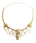 Golden Maang Tikka-J016