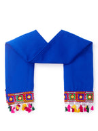 Banjara India Kutchi Emboidered Black Girls Chaniya Choli with Dupatta (CC-BWR) - Pink