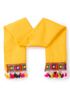 Banjara India Kutchi Emboidered Black Girls Chaniya Choli with Dupatta (CC-BWR) - Red