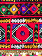 Banjara India Kutchi Emboidered Black Girls Chaniya Choli with Dupatta (CC-DMND) - Pink