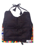 Banjara India Kutchi Emboidered Black Girls Chaniya Choli with Dupatta (CC-DMND) - Yellow