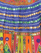 Banjara India Cotton Long Flair Aari Embroidery Kutch Work