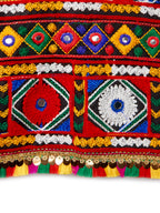 Banjara India Kutchi Emboidered Black Girls Chaniya Choli with Dupatta (CC-PTW) - Black