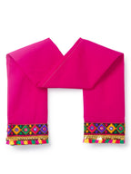 Banjara India Kutchi Emboidered Blue Girls Chaniya Choli with Dupatta (CC-PTW) - Blue