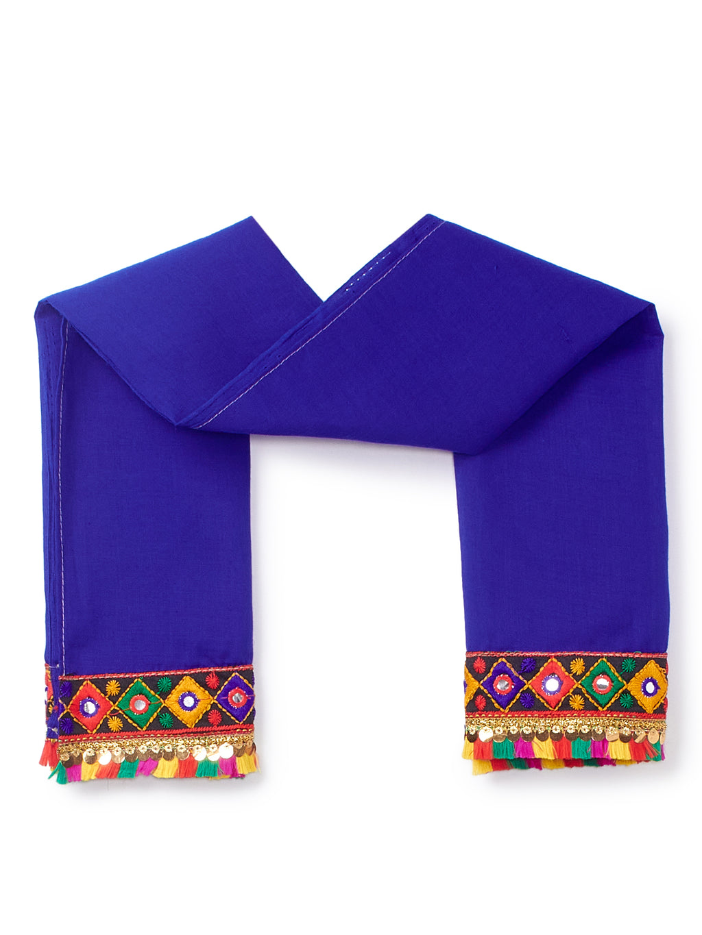 Banjara India Kutchi Emboidered Blue Girls Chaniya Choli with Dupatta (CC-PTW) - Pink