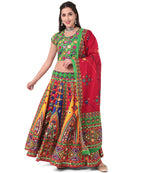 Banjara India Cotton Long Flair Aari Embroidery Kutch Work