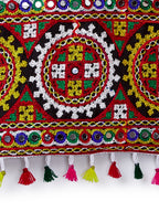 Banjara India Kutchi Embroidered Green Girls Chaniya Choli with Dupatta (CC1-BWR) - Green